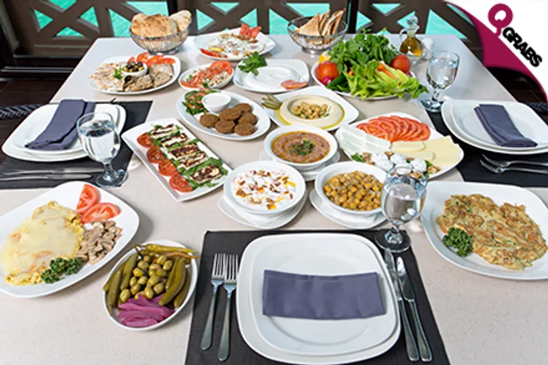 For QR60 Enjoy an Authentic Lebanese Breakfast at Burj Al Hamam at the Pearl! (QR120 Value)